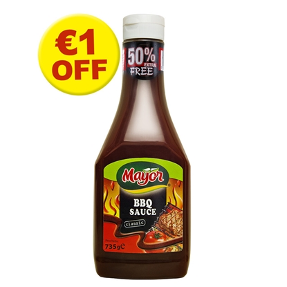 Picture of MAYOR BBQ SAUCE 735G 1 EURO OF